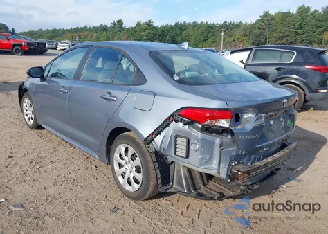 2021 Toyota Corolla Le из США, поврежденный, VIN 5YFEPMAE6MP196296